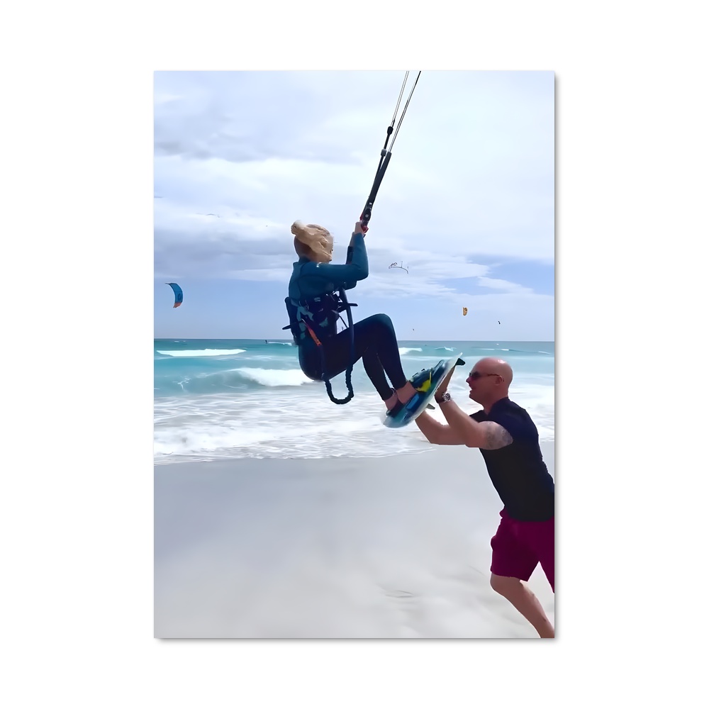 Poster Kitesurf à Cape Town